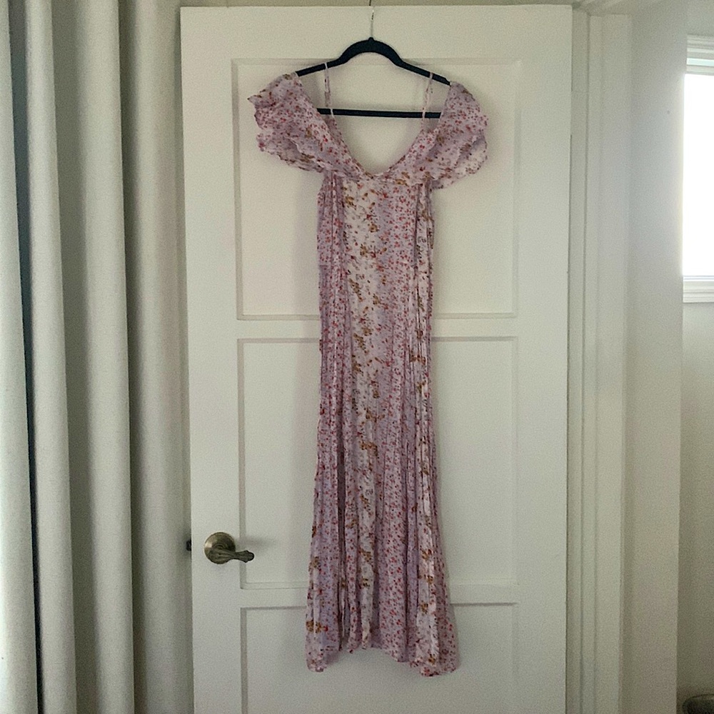 Floral midi dress